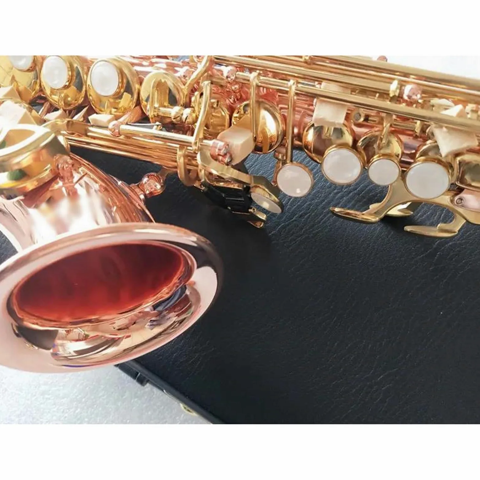 sassofono Sassofono Soprano Strumento Musicale Curvo Sax Soprano Curvo Professionale In Rame Fosforato