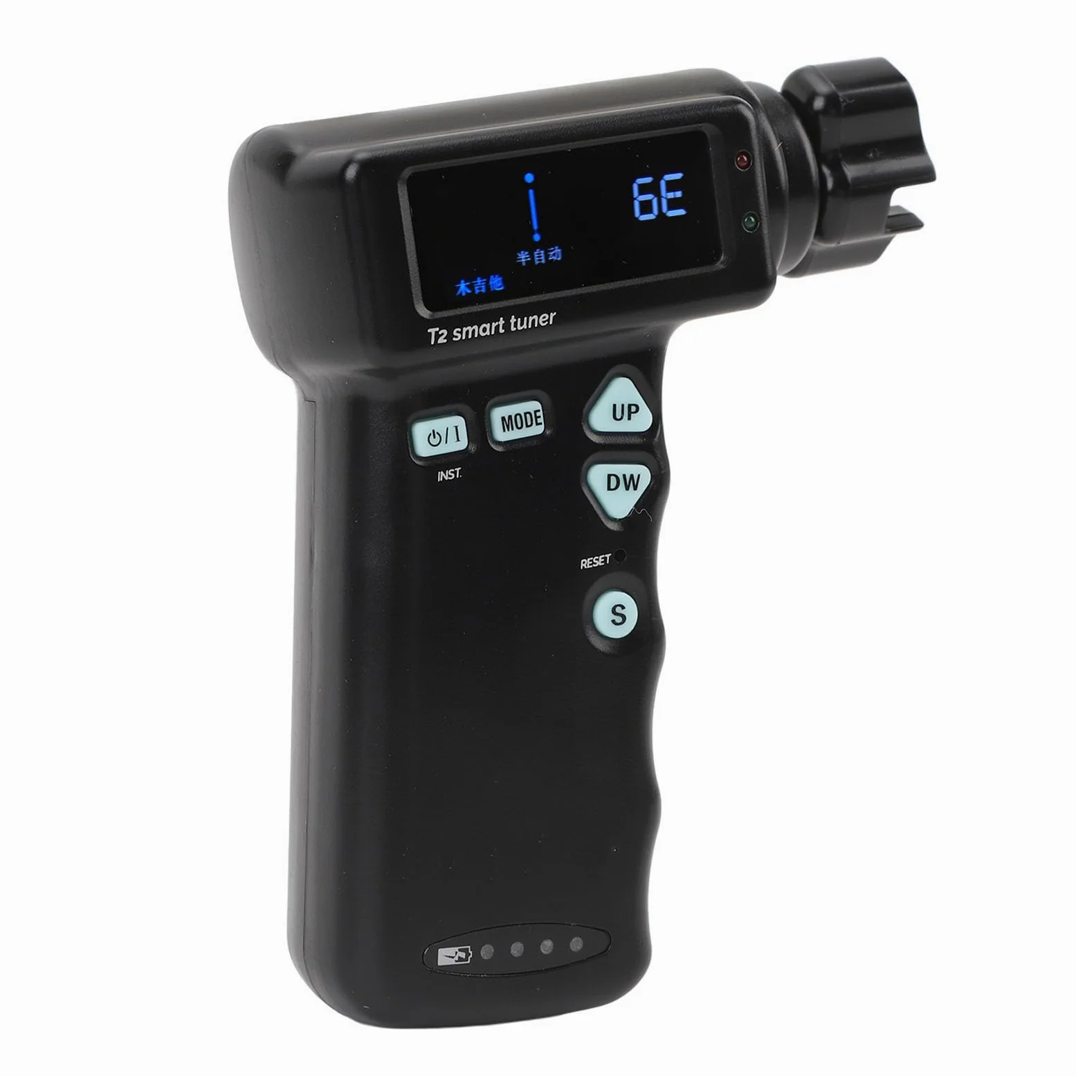 WALFRONT Accordatore per Chitarra Intelligente, Batteria Incorporata in ABS, Accordatura Accurata per Chitarre Acustiche Ed Elettriche