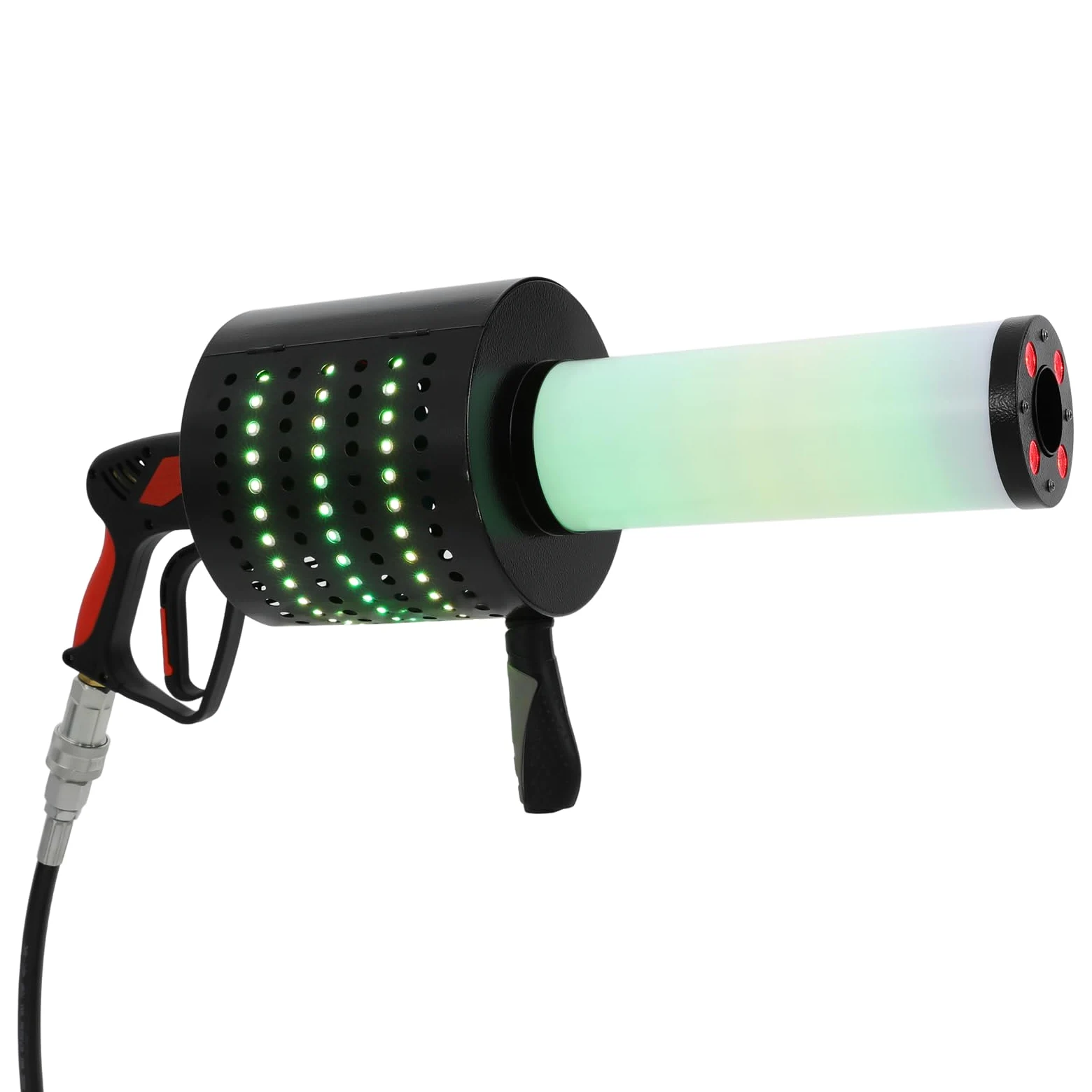 CO2 Party Gun DJ Cannone Pistola con trachea da 3 m LED Jet Machine per feste club palcoscenico