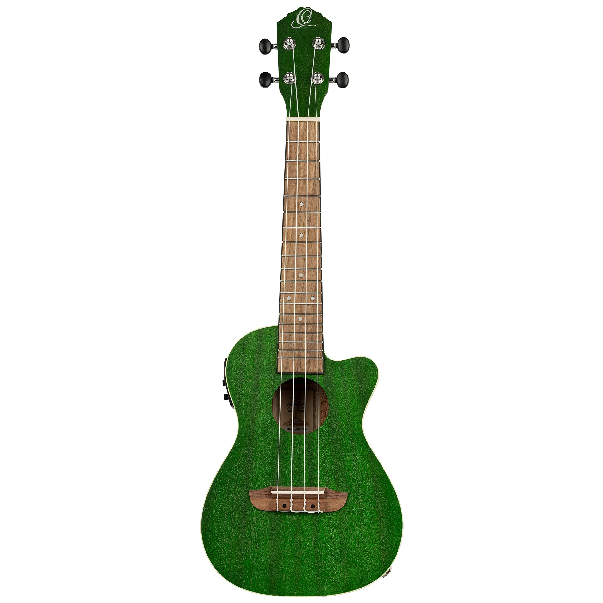 Ortega Guitars Concert Ukulele elettro-acustico - Earth Series - Okoumé/ Mogano (RUFOREST-CE)