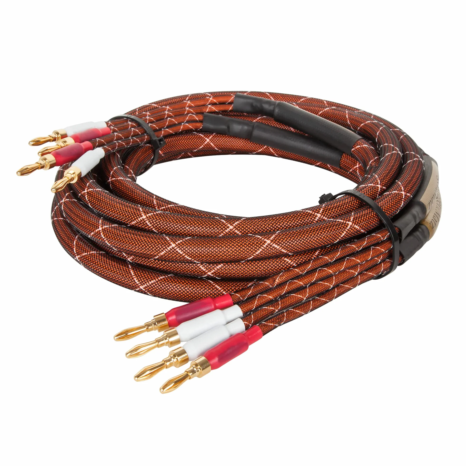 Cavo per altoparlante 3.0 Krüger&Matz, connettore a banana, colore nero e rosso