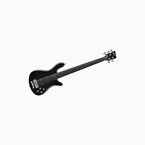 Rock Bass 1515782301 Caca Raww Streamer LX 5 fretless (Passive/Active) nero