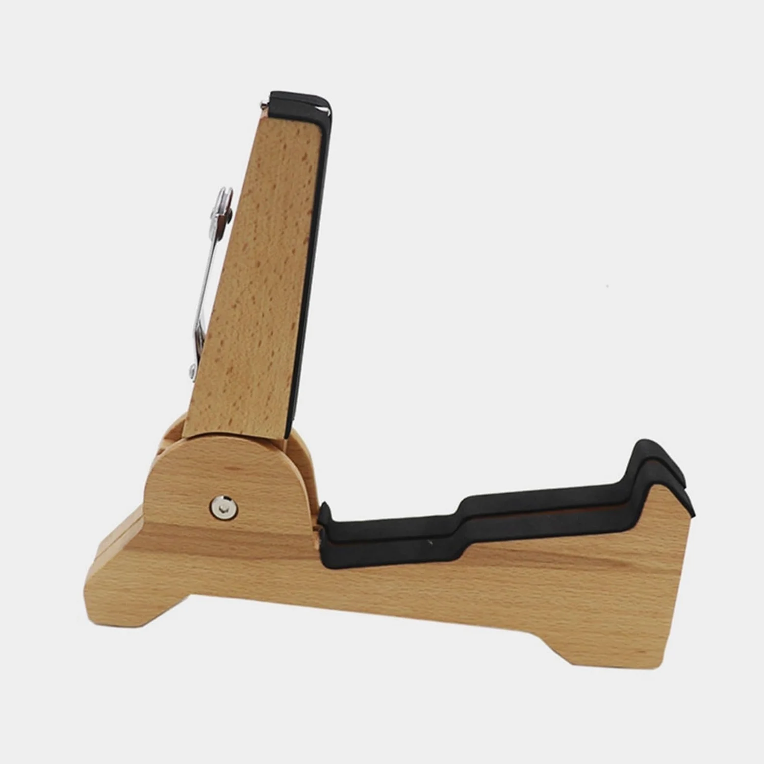 Supporto per chitarra in legno Porta chitarra portatile pieghevole in legno leggero