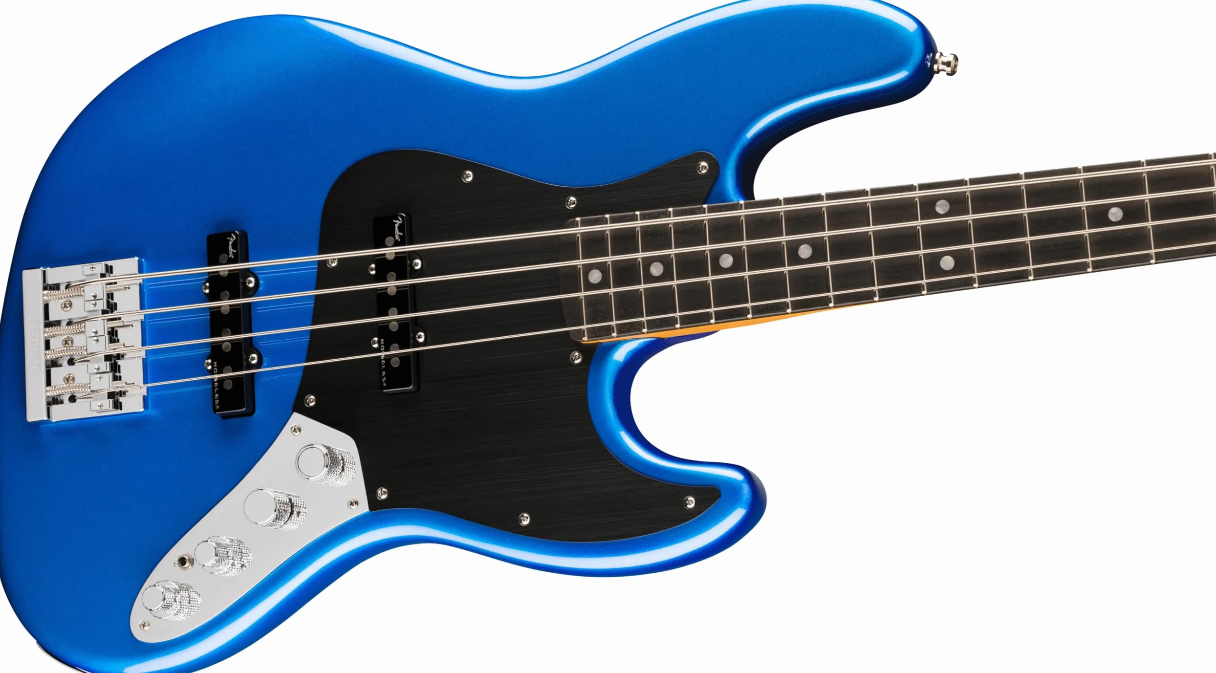 Fender American Ultra II Jazz Bass EB Noble Blue - Basso elettrico a 4 corde