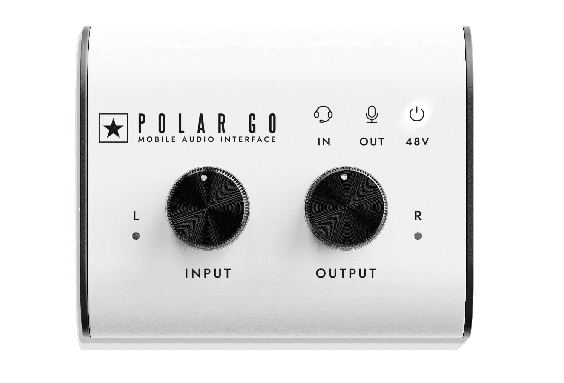 Blackstar Polar Go Interfaccia audio portatile con microfoni ProCapture a batteria per iOS, Android, Windows, Mac, ingresso USB-C XLR con app livestreaming e 4 ore di autonomia – Pocket Studio