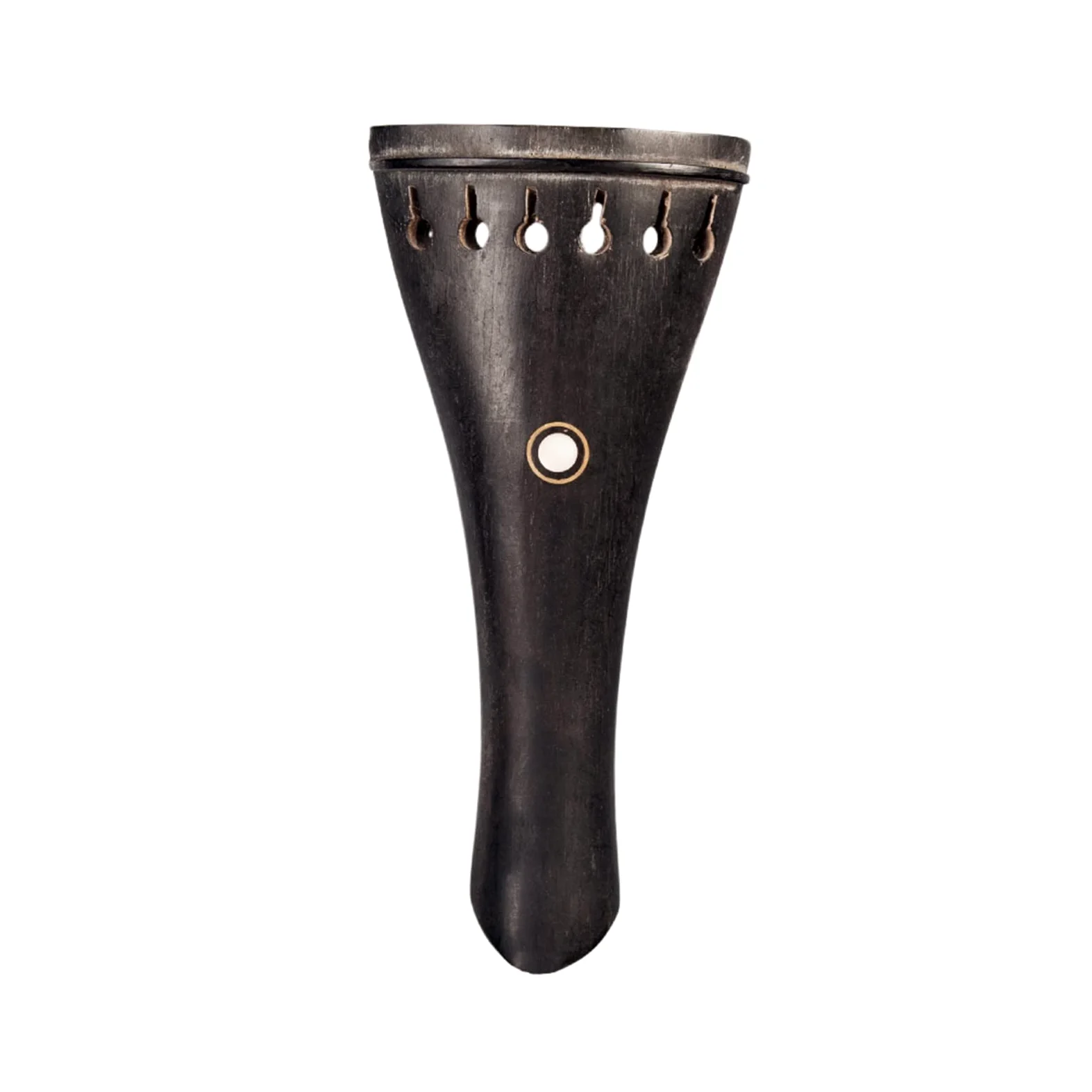 Violino Parti Accessori 6 Corde Violino Targhetto Ebano Targhetto in Legno W/Parisian Eye Inlay Accessori per Violino