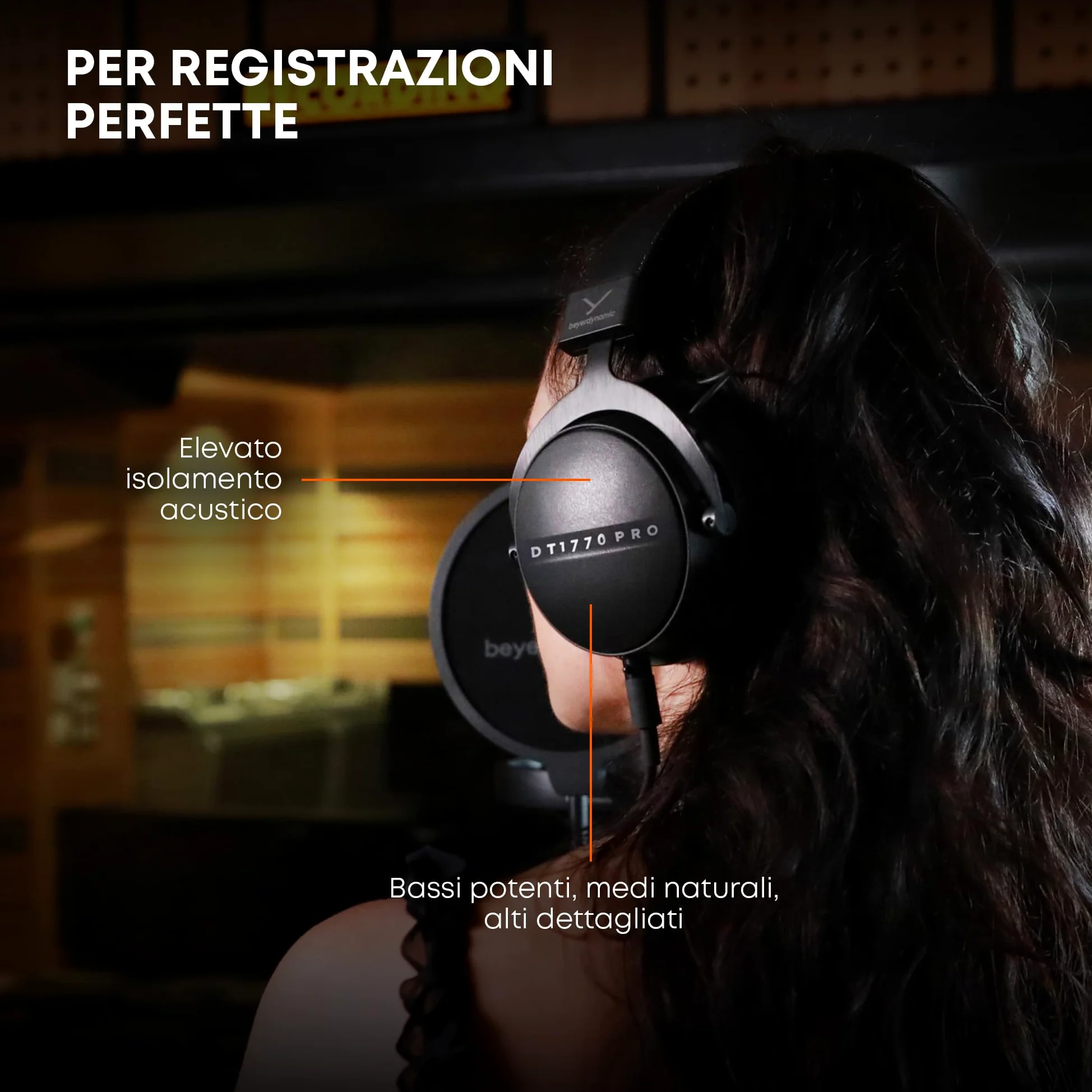 beyerdynamic DT 1770 PRO Modello di cuffie di riferimento per uso in applicazioni studio