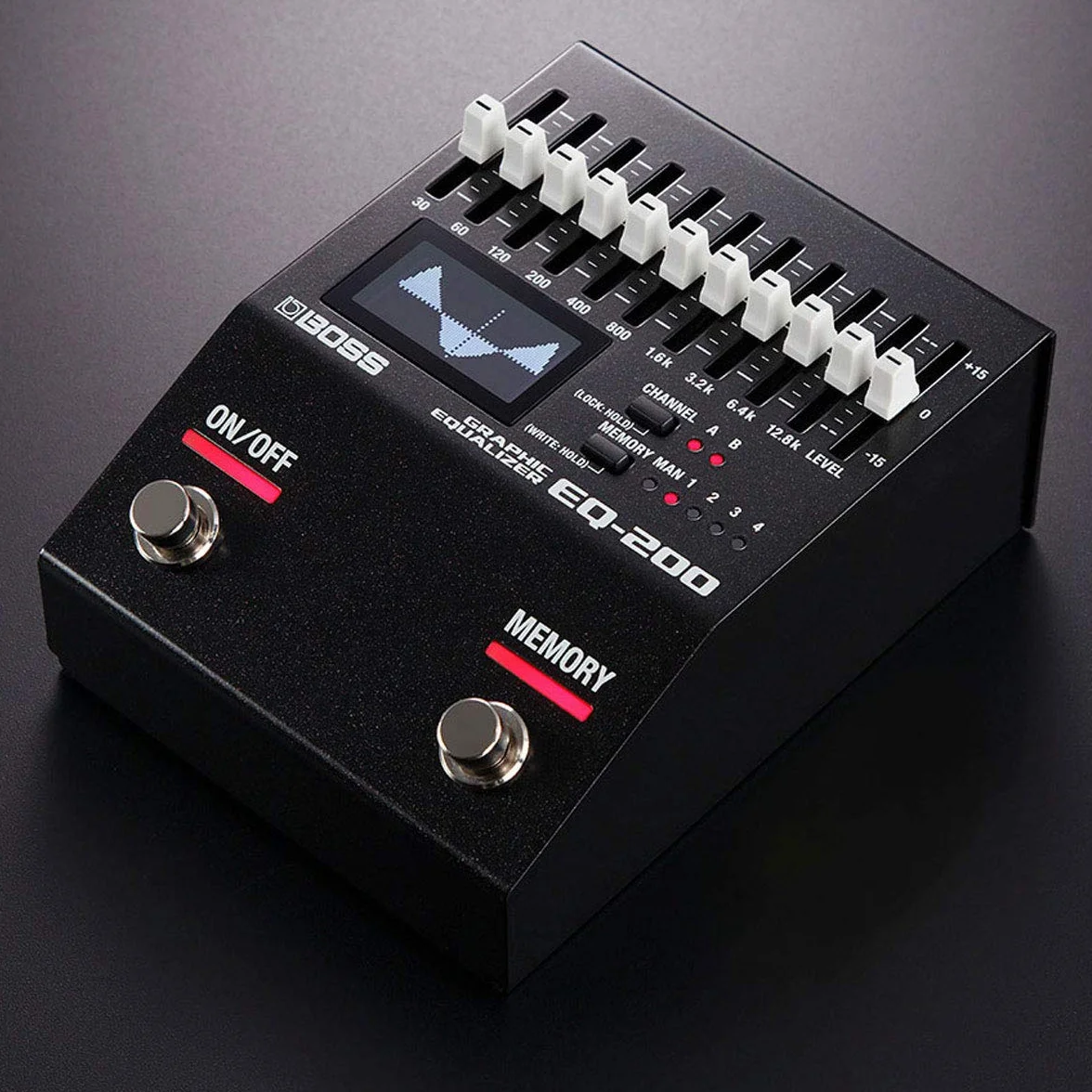 Boss EQ-200 - Equalizzatore grafico + cavo BMIDI-1-35 TRS-MIDI + cavo patch keepdrum