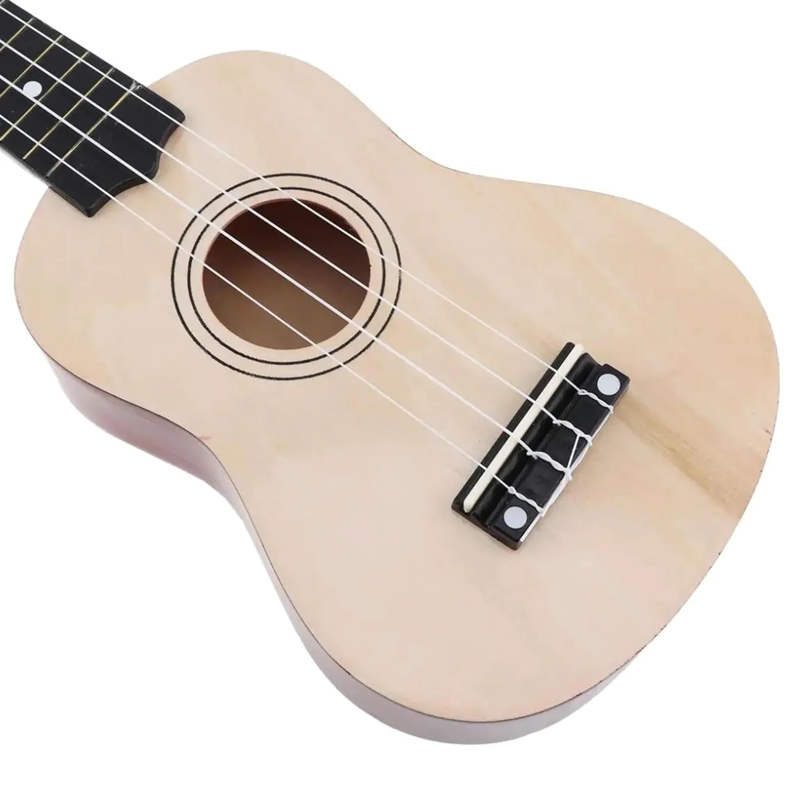 ukulele Chitarra A Quattro Corde Ukulele Per Principianti Da 21 Pollici(Color:Coffe)