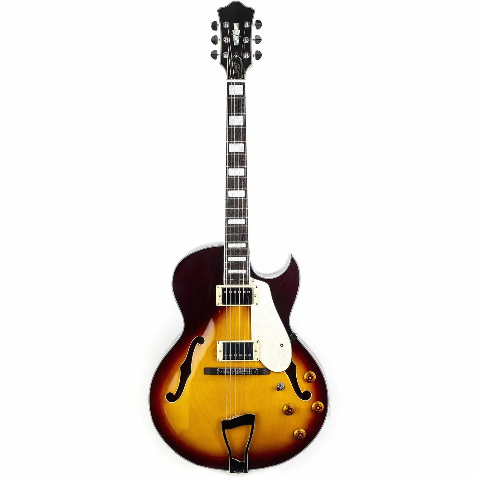 Chitarra elettrica Simi-Hollow Body sunburst