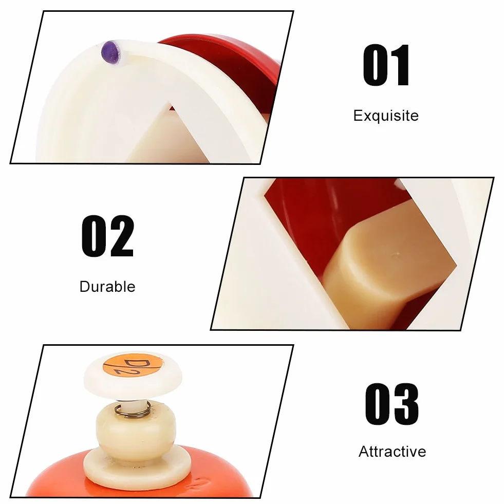 Alomejor Hand Bells Set 8 Note Diatonic Bells per Bambini Strumento Musicale a Percussione Giocattolo