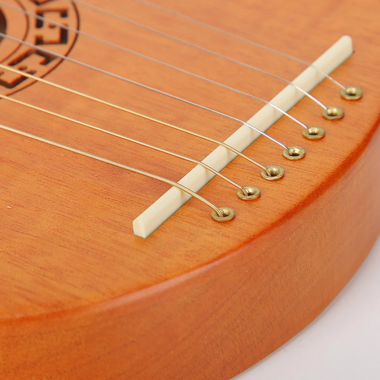 Arpa a lira in legno dal tono design leggero con strumento a lira dal tono naturale per appassionati musica e i principianti utilizzano l ' arpa in legno realizzata a mano