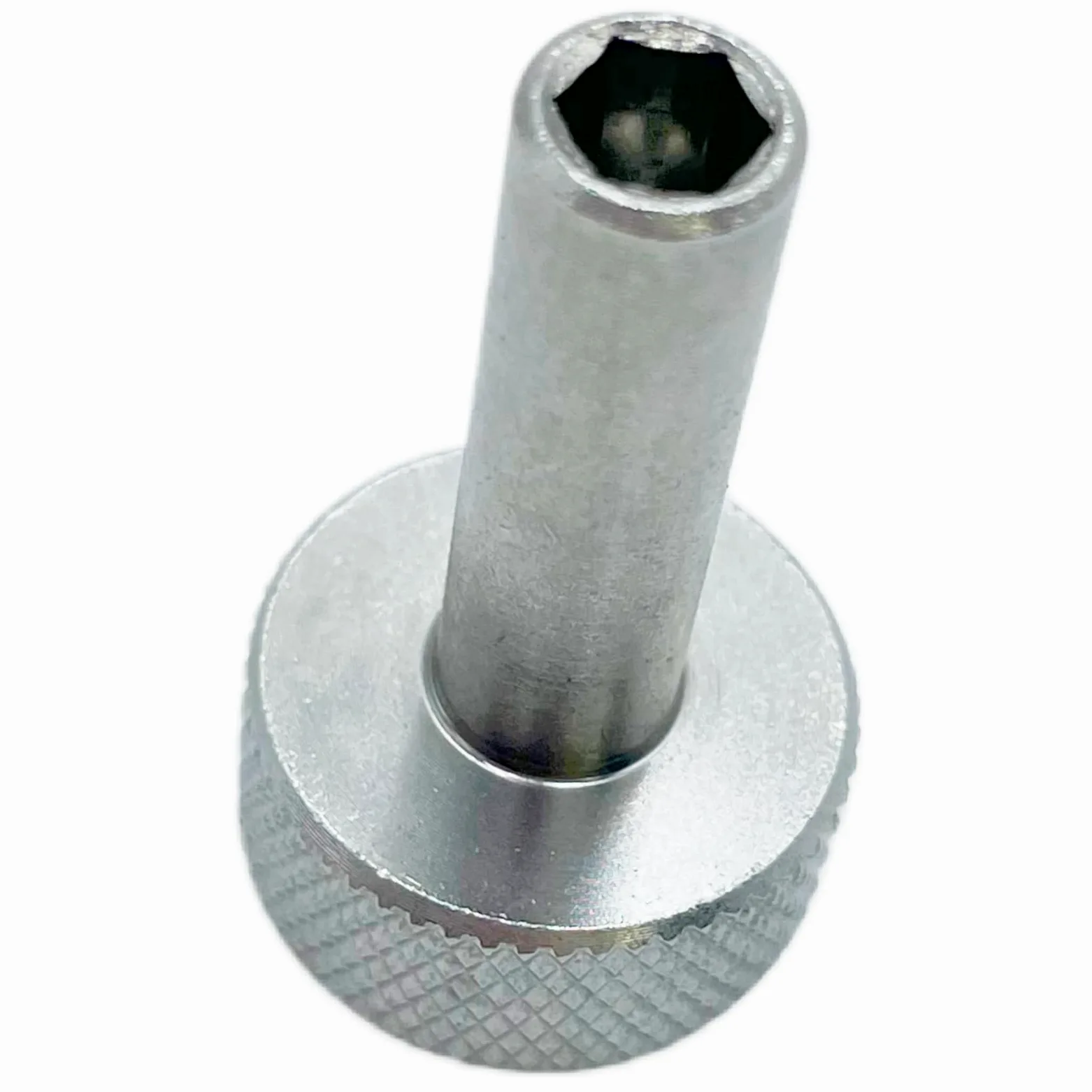 Chiave per accordatura per chitarra a pedale in acciaio, adatta a dadi esagonali standard da 3/16", in nylon, impugnatura zigrinata in acciaio inox, confezione da 1