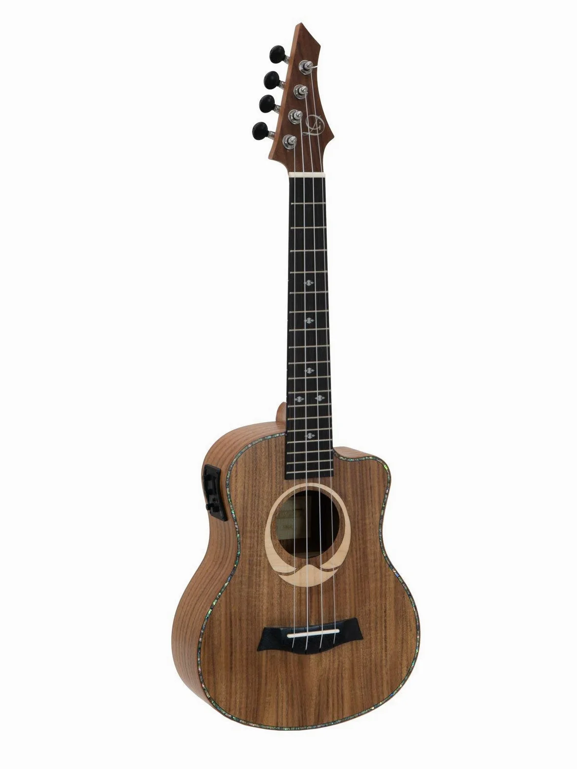 DIMAVERY UK-200 Tenore Ukulele, Koa