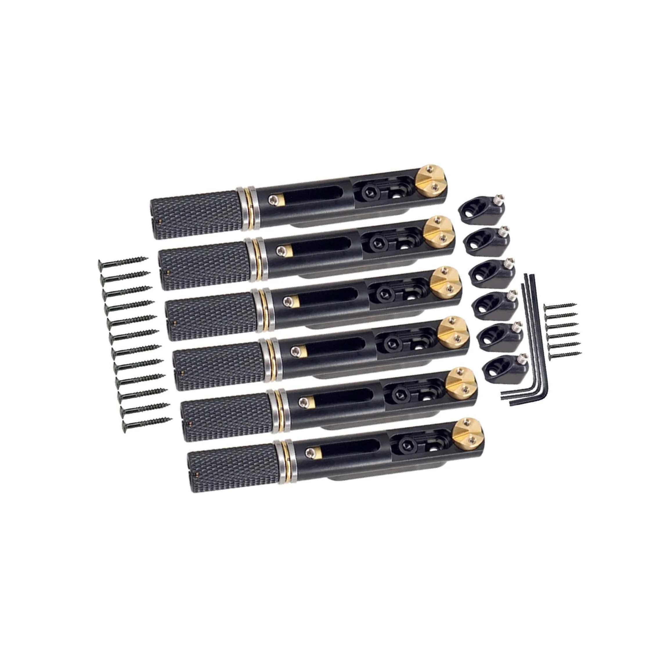 Soluzioni di sustain migliorate con selletta di ricambio per ponte per chitarra acustica per chitarristi a 6 corde e richieste fai da te. Cordiera per ponte senza paletta