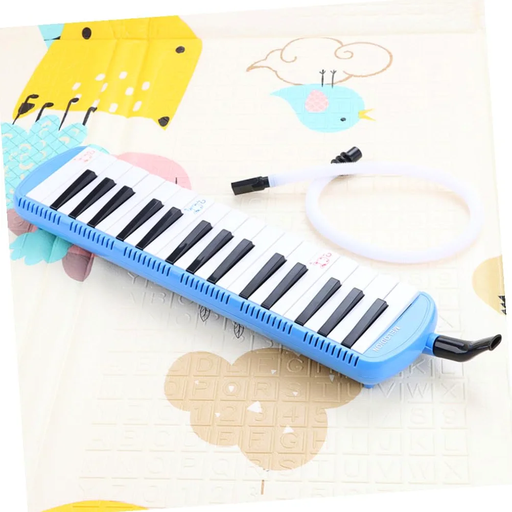 POPETPOP Melodica Tasti per Principianti con Tubo Bocchino Tastiera Portatile Leggera e Colorata Strumento Musicale Elettronico con Effetti Sonori Integrati per Pratica e Performance