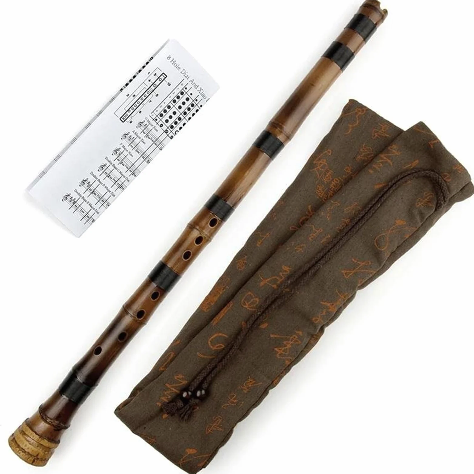 Flauto Di Bambù Professionale Flauto Di Bambù Viola Strumento Musicale A Fiato Tradizionale Fatto A Mano Verticale Chiave G
