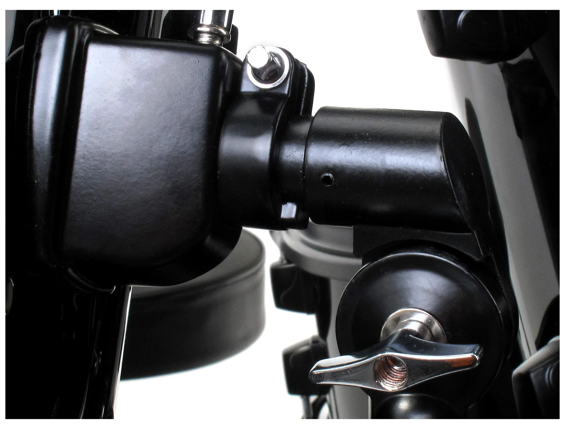 XDrum Rookie 20" Studio Batteria Completa Black - Ideale per Principianti - Hardware Elegante in nero - Incl. Bacchette, Istruzioni di Montaggio e Scuola di Batteria - Nero