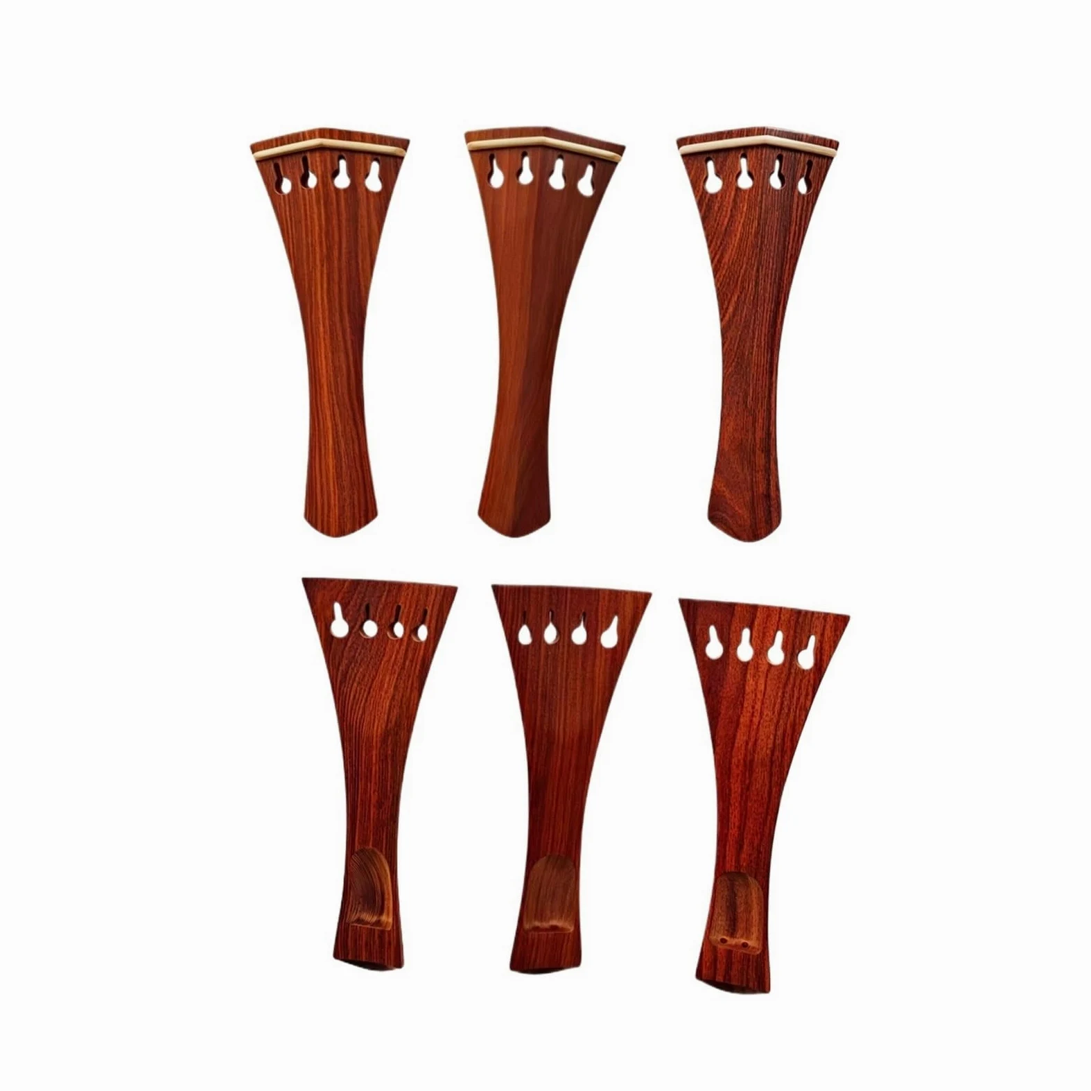 Cordiere for violino in palissandro da 6 pezzi Parti for violino di dimensioni 4/4