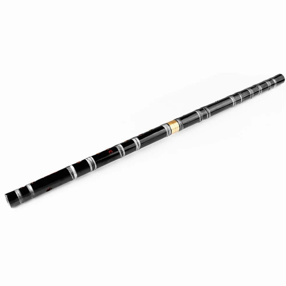 flauto dolce, Strumenti a fiato fatti a mano CDEFG chiave separabile flauto di bambù nero(G Key)