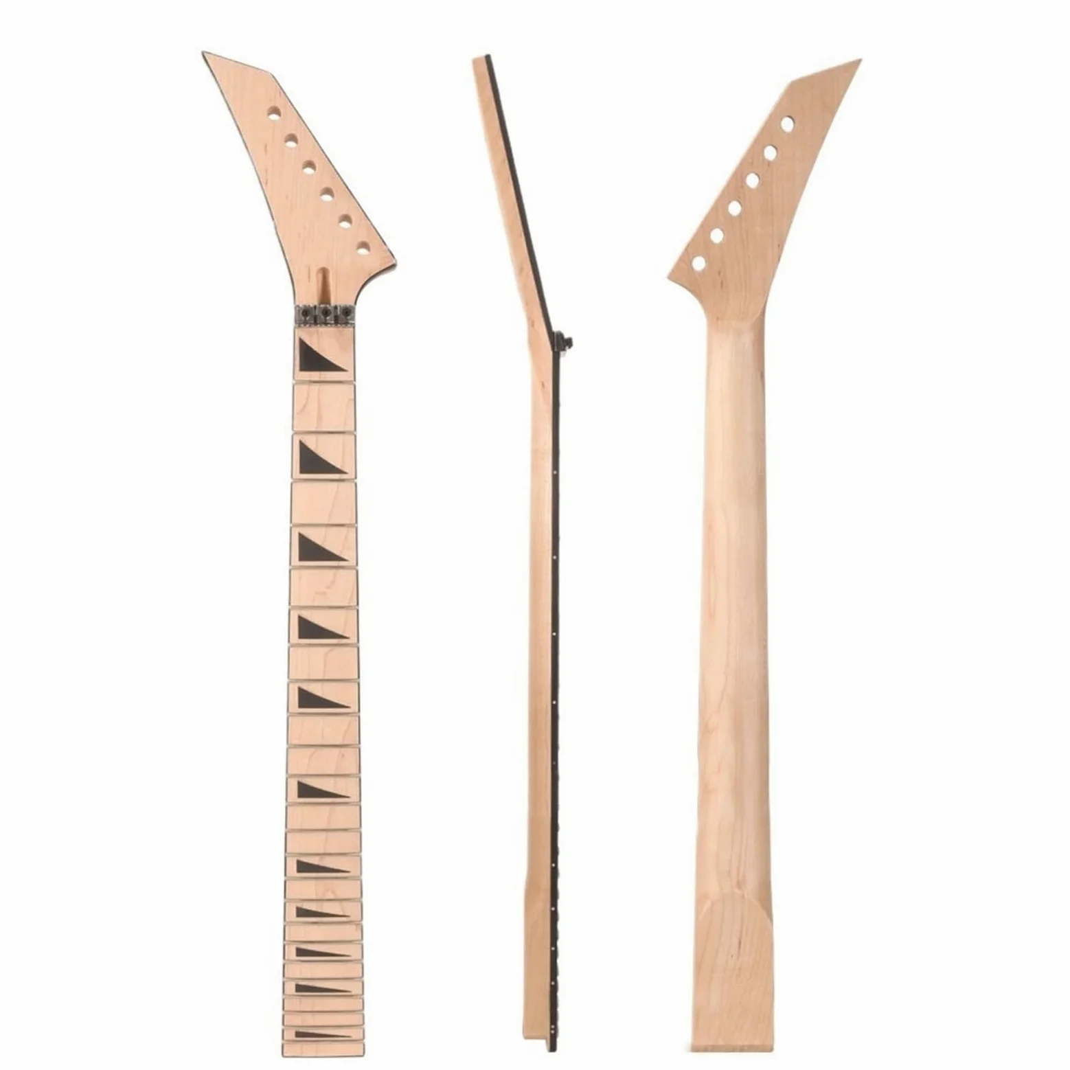 Manico Per Chitarra Acero Canadese Paddle Head Tastiera Sostituibile Manico Per Chitarra Elettrica Universale Manico Della Chitarra Baritono Per Acustica