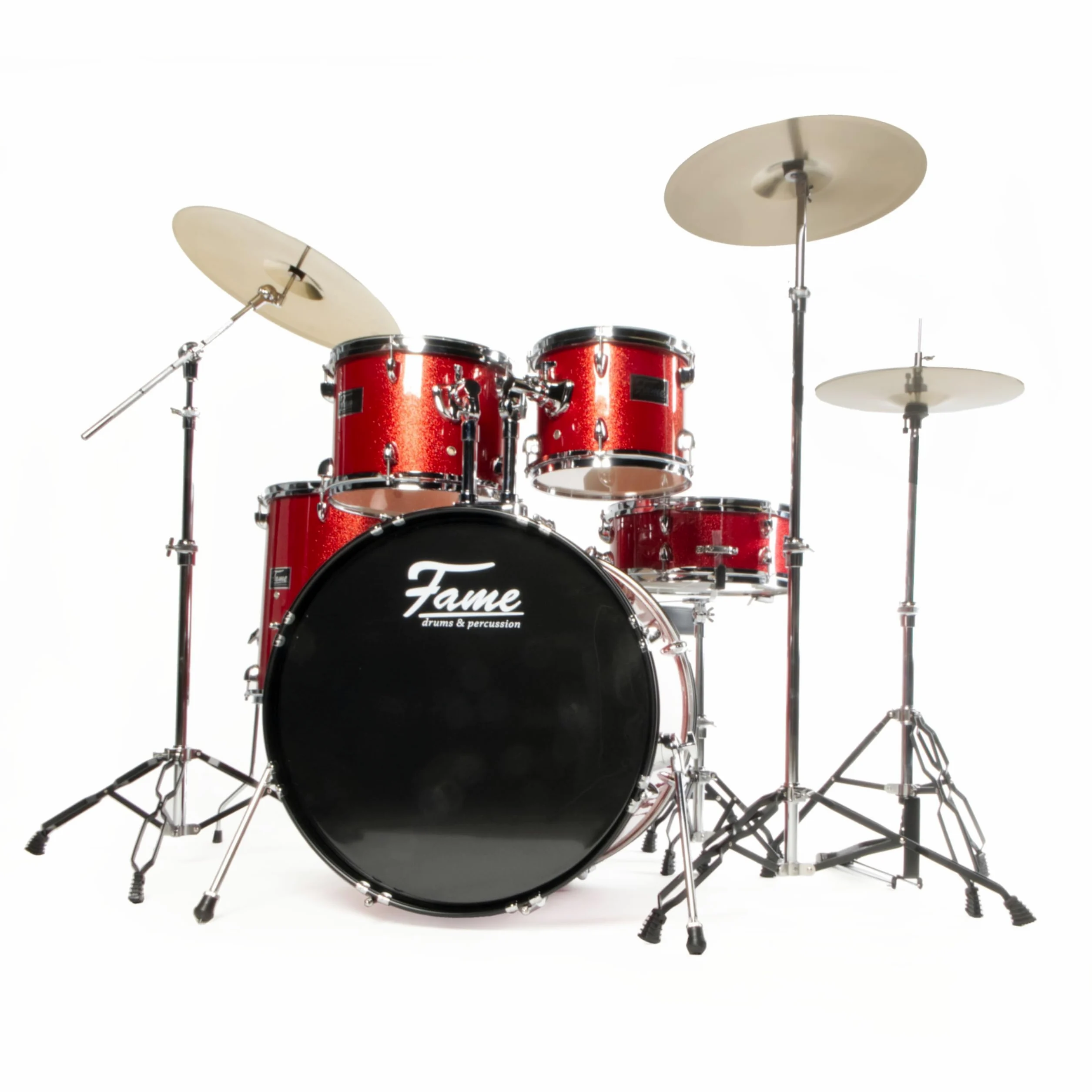 Fame FG20B-RD First Gig Studio Set Red Sparkle - Batteria set