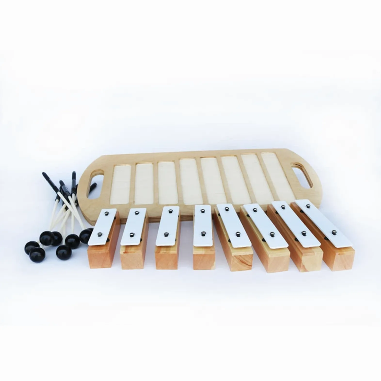 TSTS Grandi Sussidi Didattici Professionali per Musica in Mattoni A 8 Toni Standard per Suonare Il Pianoforte con Carillon per Pianoforte con Piastra in Alluminio Percussão Musical