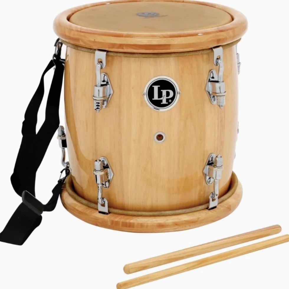 LP Latin Percussion LP271-WD Tamburo in Pelle Naturale