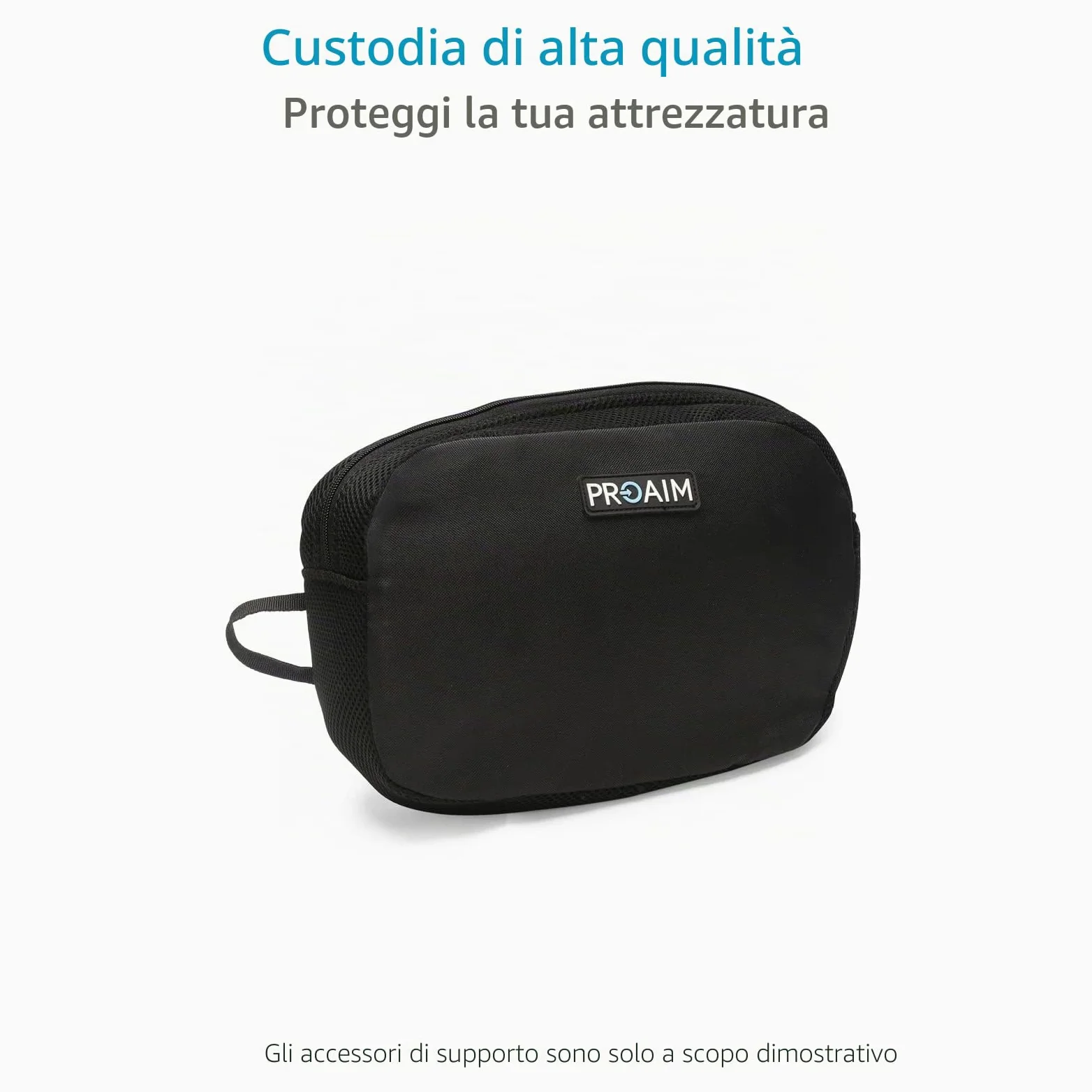 PROAIM Cube Universal Jacket per borse per registratori audio da campo. Gilet regolabile per registratori audio, fonici e mixer audio - Dotato di tasche per accessori. (JK-CBUH-01)