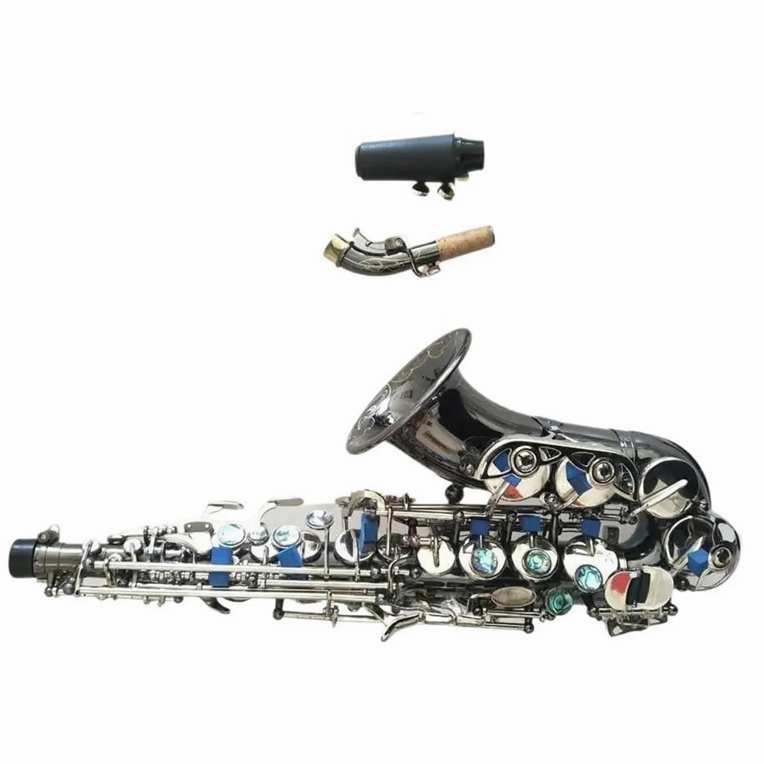Professionale Sassofono Sassofono Professionista Per Studenti Principianti Sassofono Soprano Antico Avanzato Sax SOPRANO Curvo