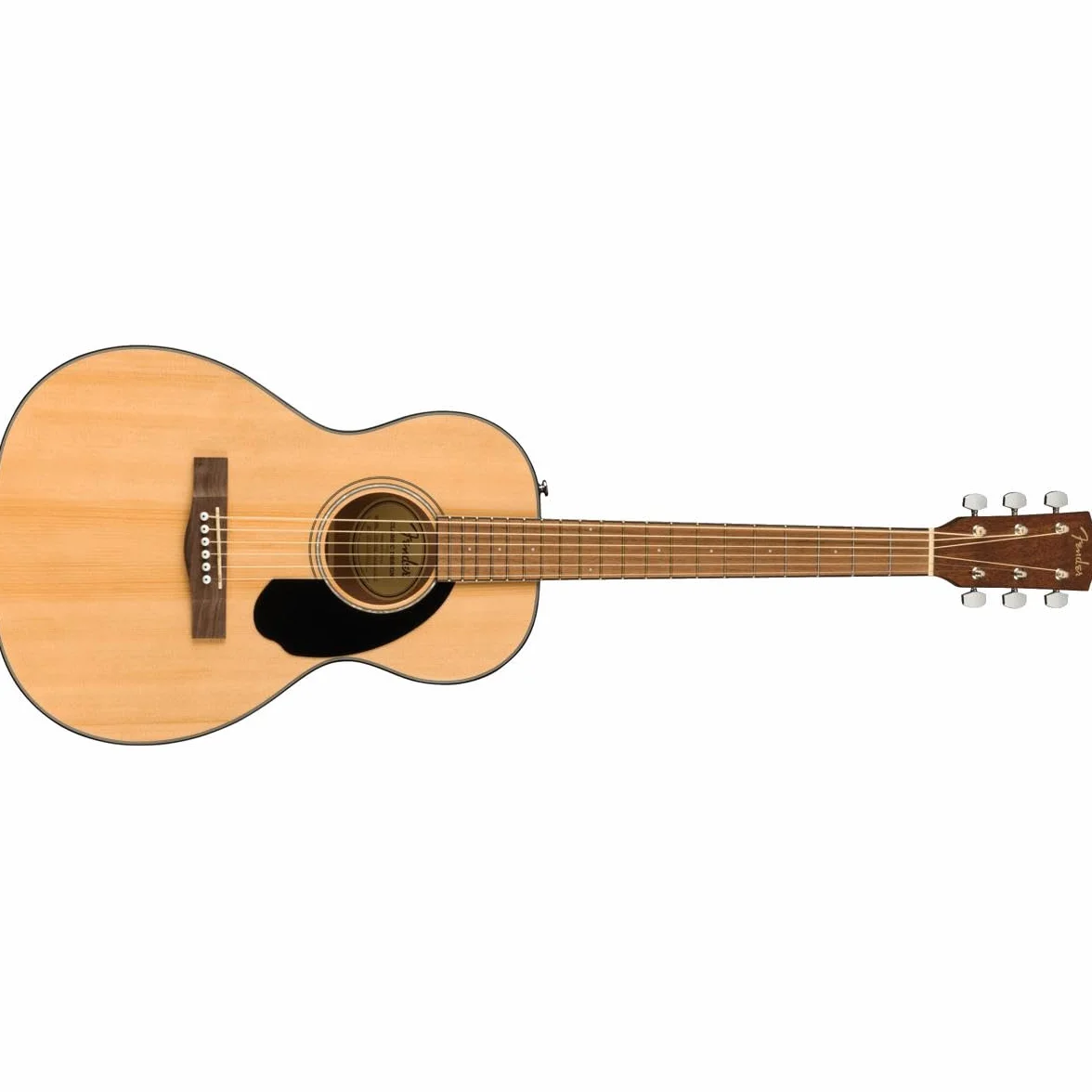 Fender CP-60S - Chitarra acustica da salotto, tastiera in noce, naturale, Include lezioni virtuali gratuite su Fender Play