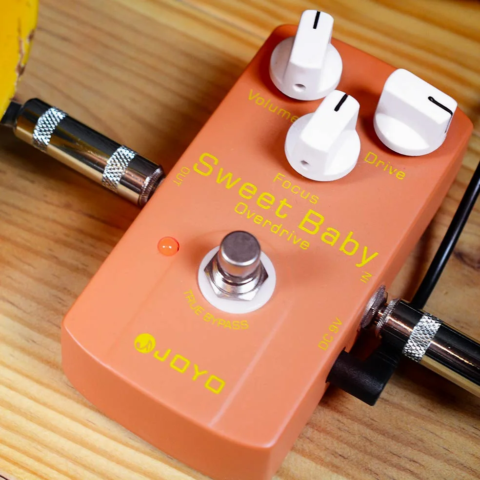 JOYO Sweet Baby JF-36 - Pedale Overdrive a basso guadagno, adatto a vari stili di OD per effetto chitarra elettrica, True Bypass