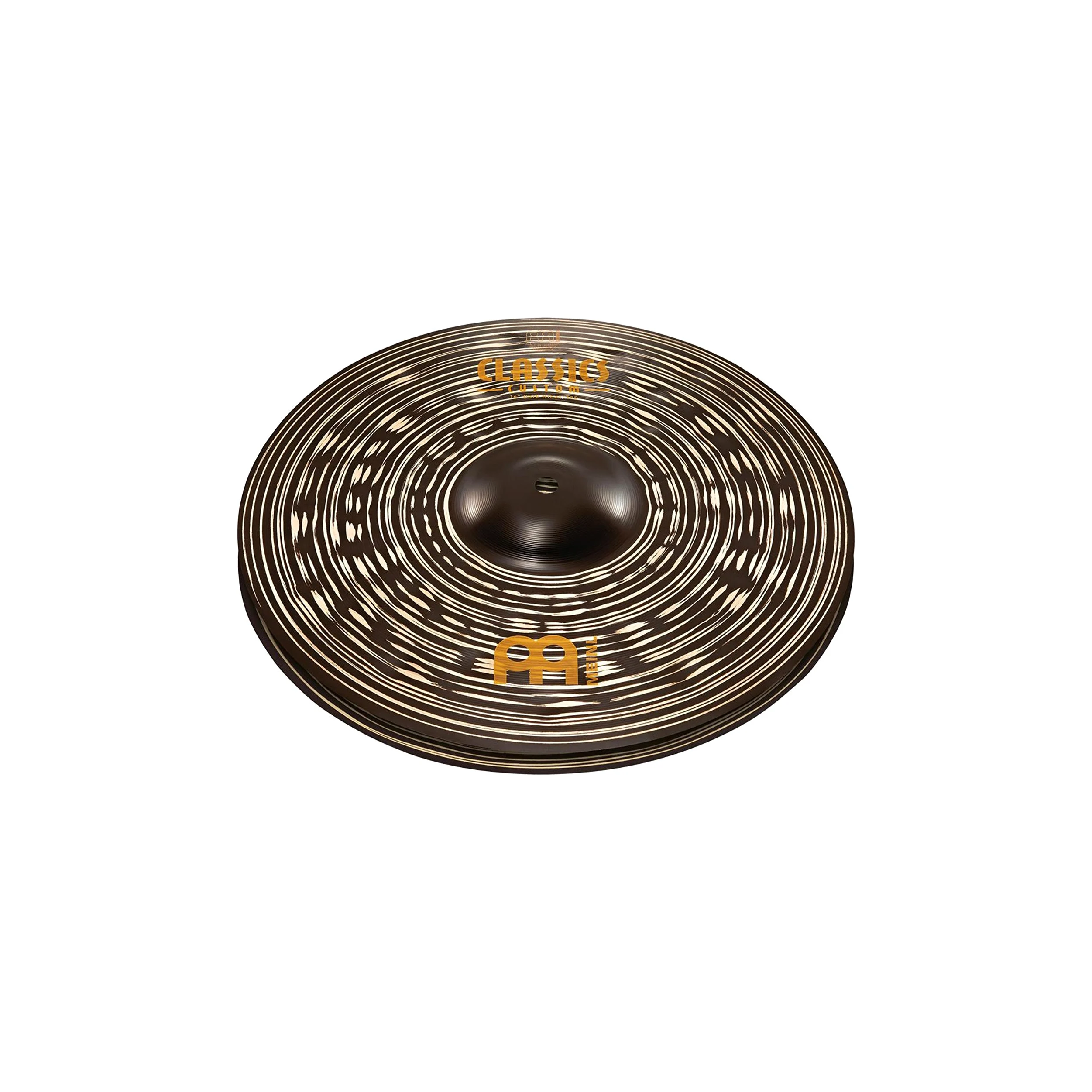 Meinl Cymbals Classics Custom Dark Set Box Pack di Piatti con Hihat 14 pollici, Crash 16 e Piatto Ride 20 per Batteria - Bronzo B12, Finitura Scura, Prodotto in Germania (CC141620)
