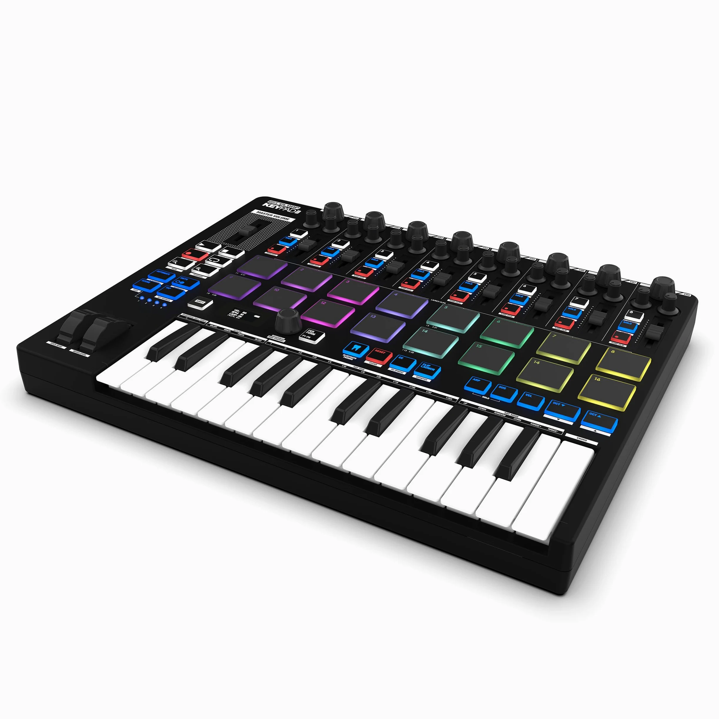 Reloop Keypad Pro - Workstation DAW compatta con MIDI wireless
