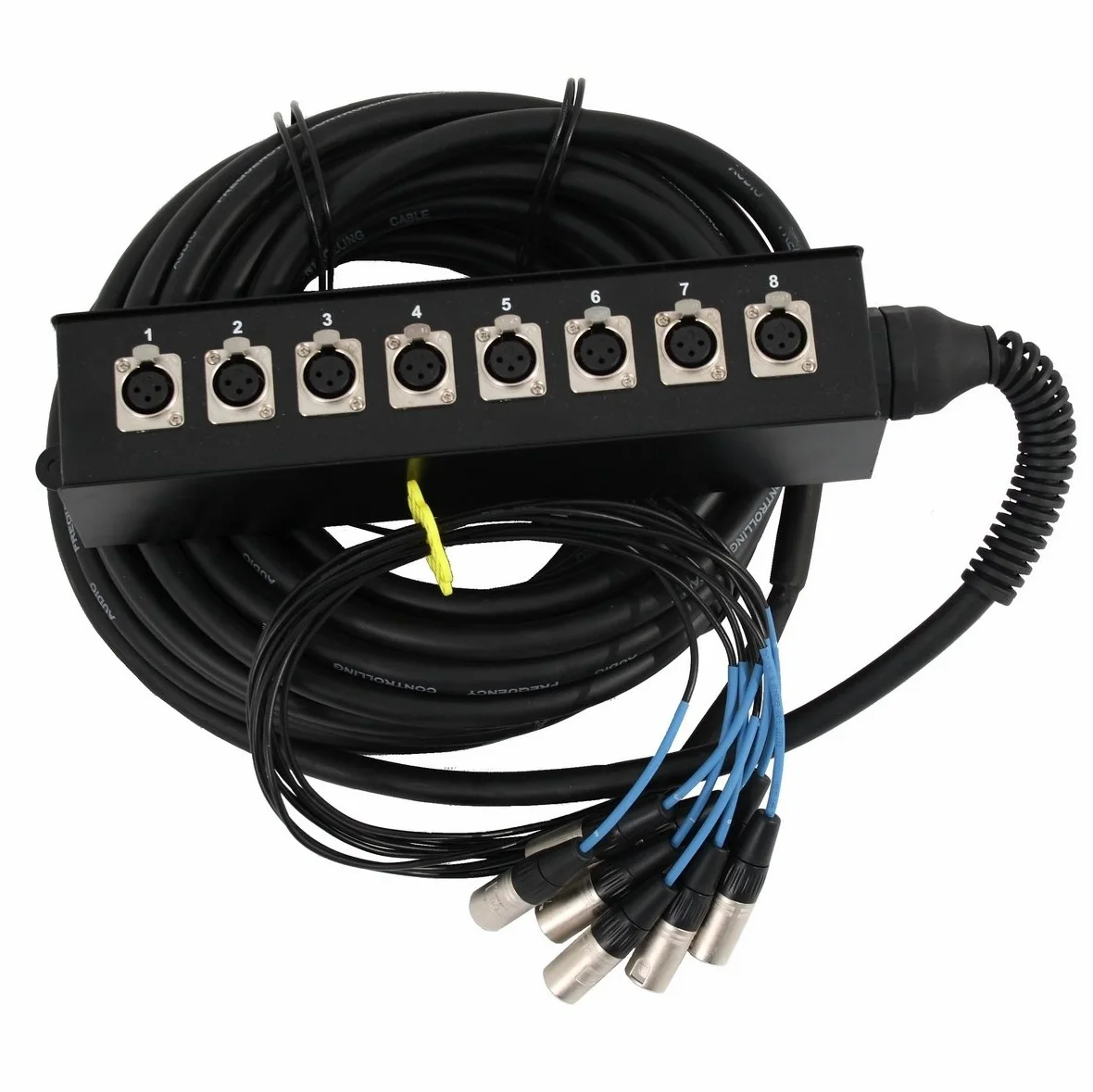SOUNDSATION - Stage box professionale 8 ingressi con cavo da 15 metri