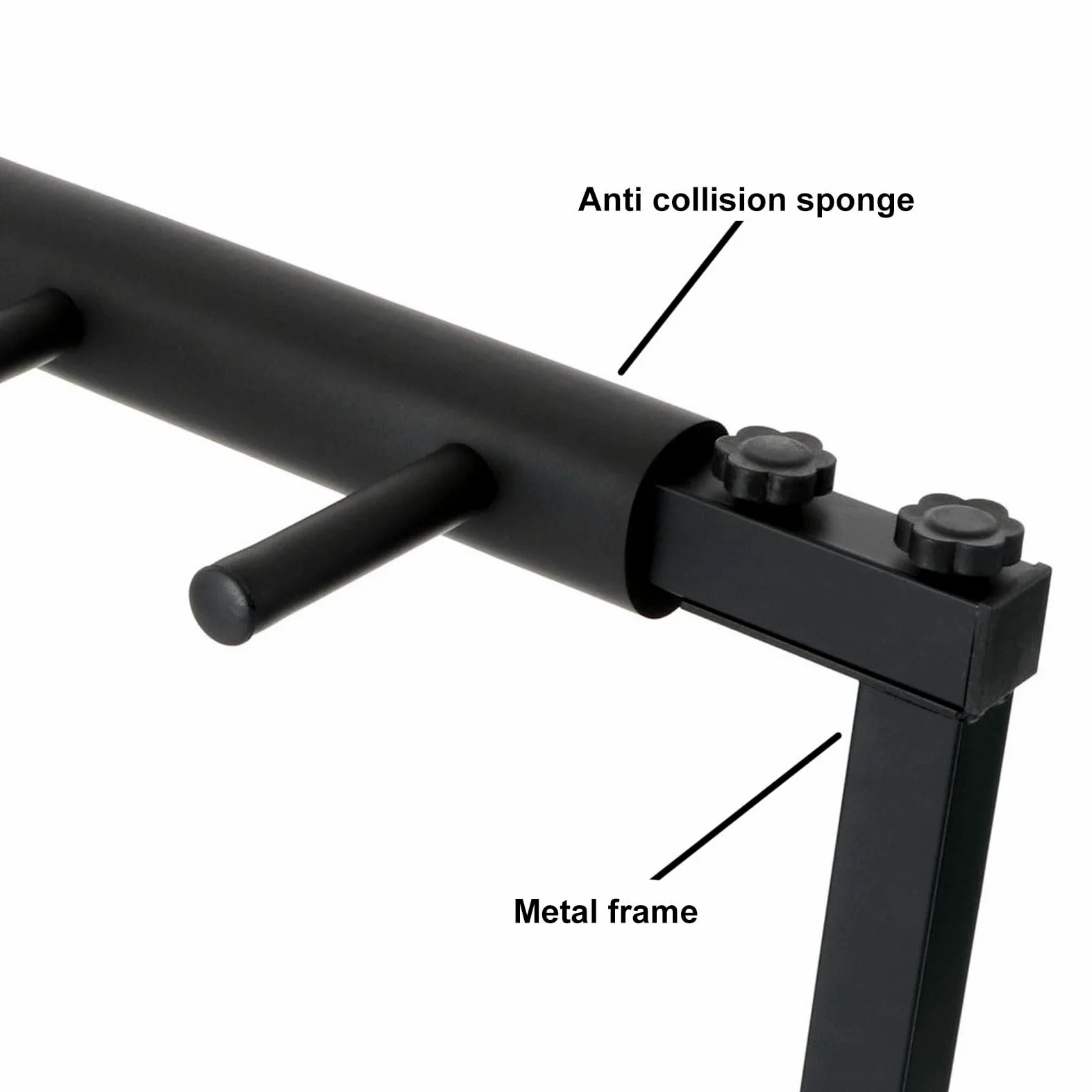 EMUKOEP Supporto Multi-chitarra Supporto Stabile Robusto Espositore in Ferro per Aula Espositiva di Negozi di Musica