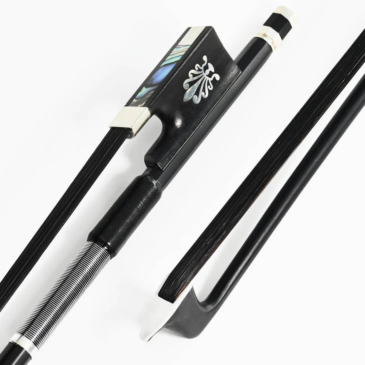 NUOVO 4/4 Dimensione Fibra di Carbonio VIOLINO BOW Deep & Powerful Tone! Art No.106VB