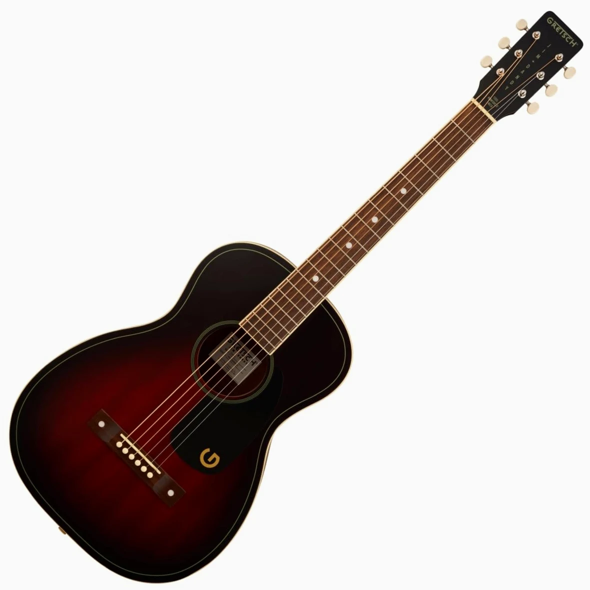 Chitarra acustica Gretsch Jim Dandy Parlor, Deep Cherry Burst