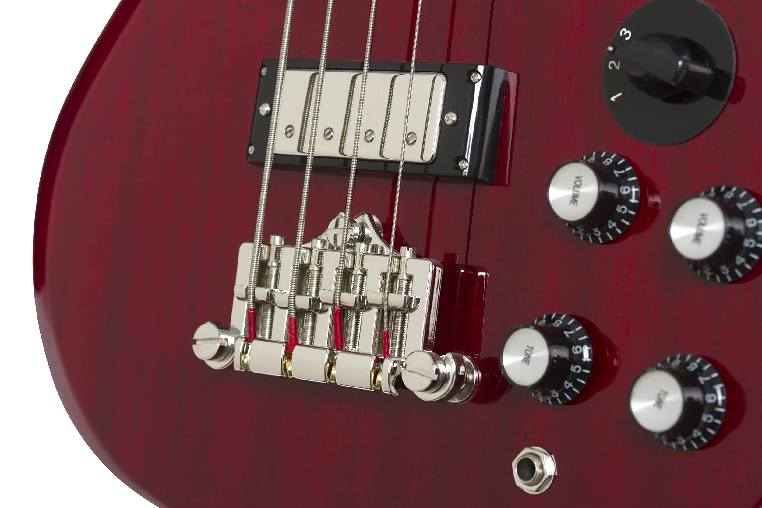Epiphone EBG3CHCH1 EB-3 Basso Elettrico con 2 Pickups, Ciliegia