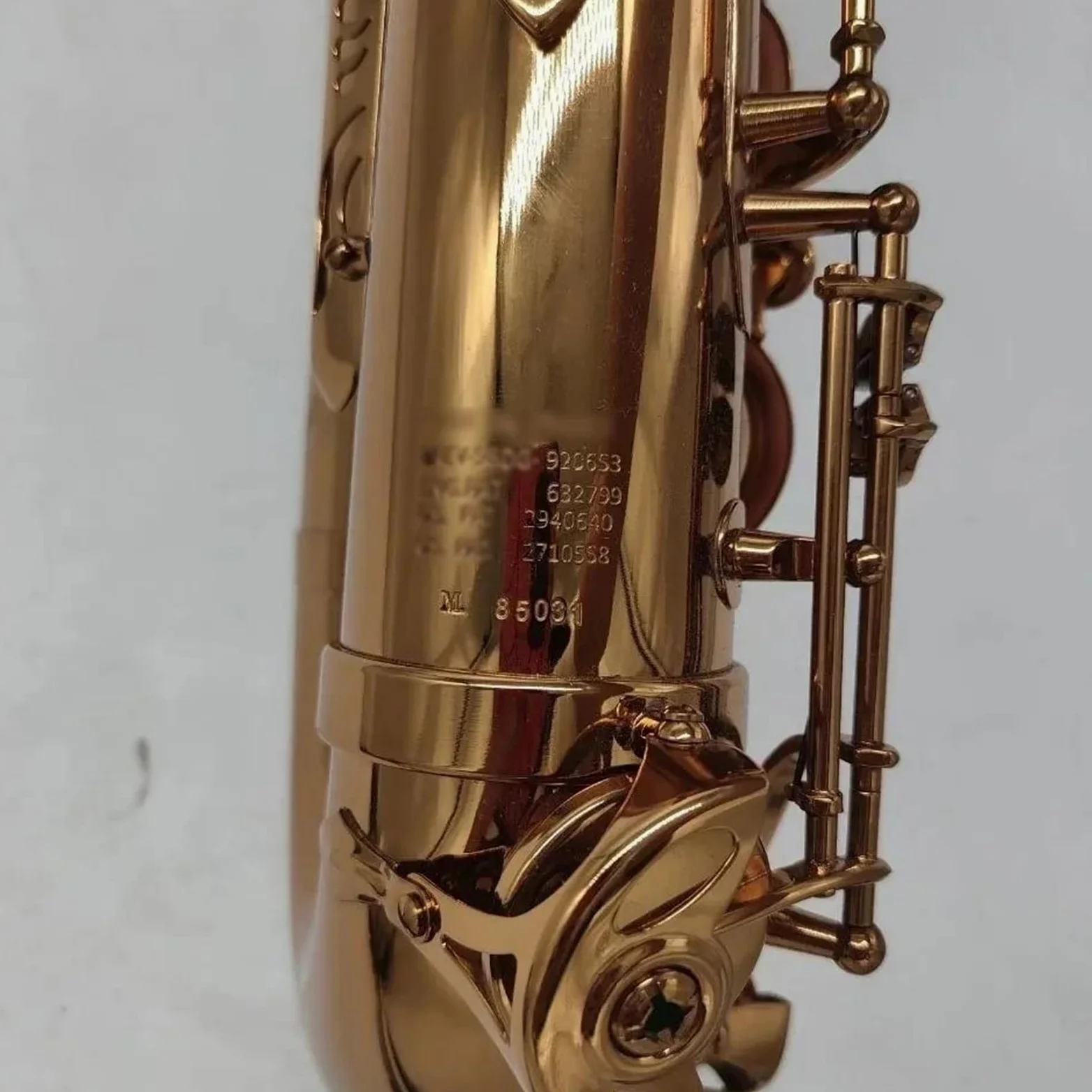 Classico Sassofono Tenore Professionale Bb Strumento Jazz SAX Di Qualità Professionale(Black)