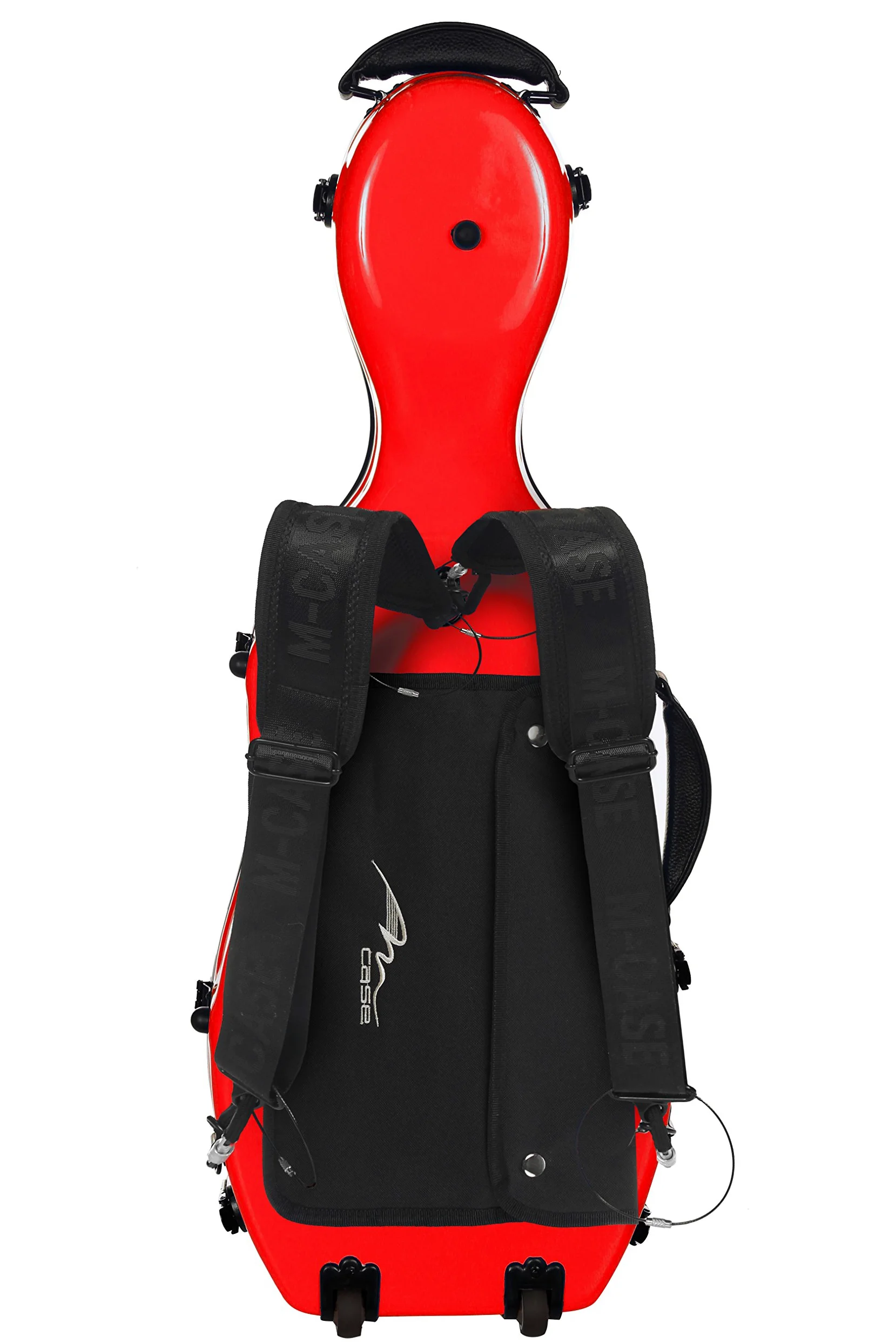 M-Case Custodia per Viola Fiberglass 38-43 Ultra Light rosso borsa musicale