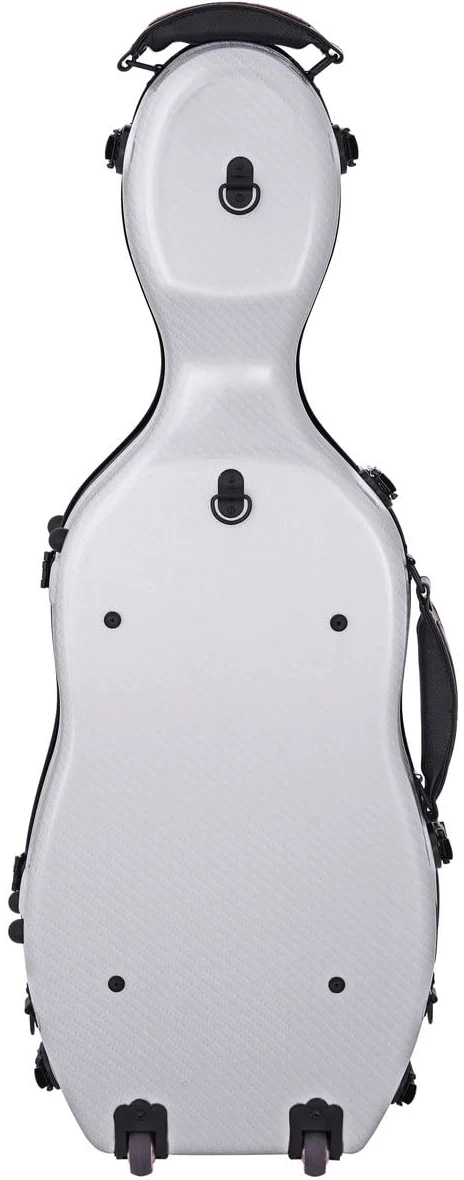 Custodia per Viola Fiberglass 38-43 Ultra Light special argento M-case + borsa musicale