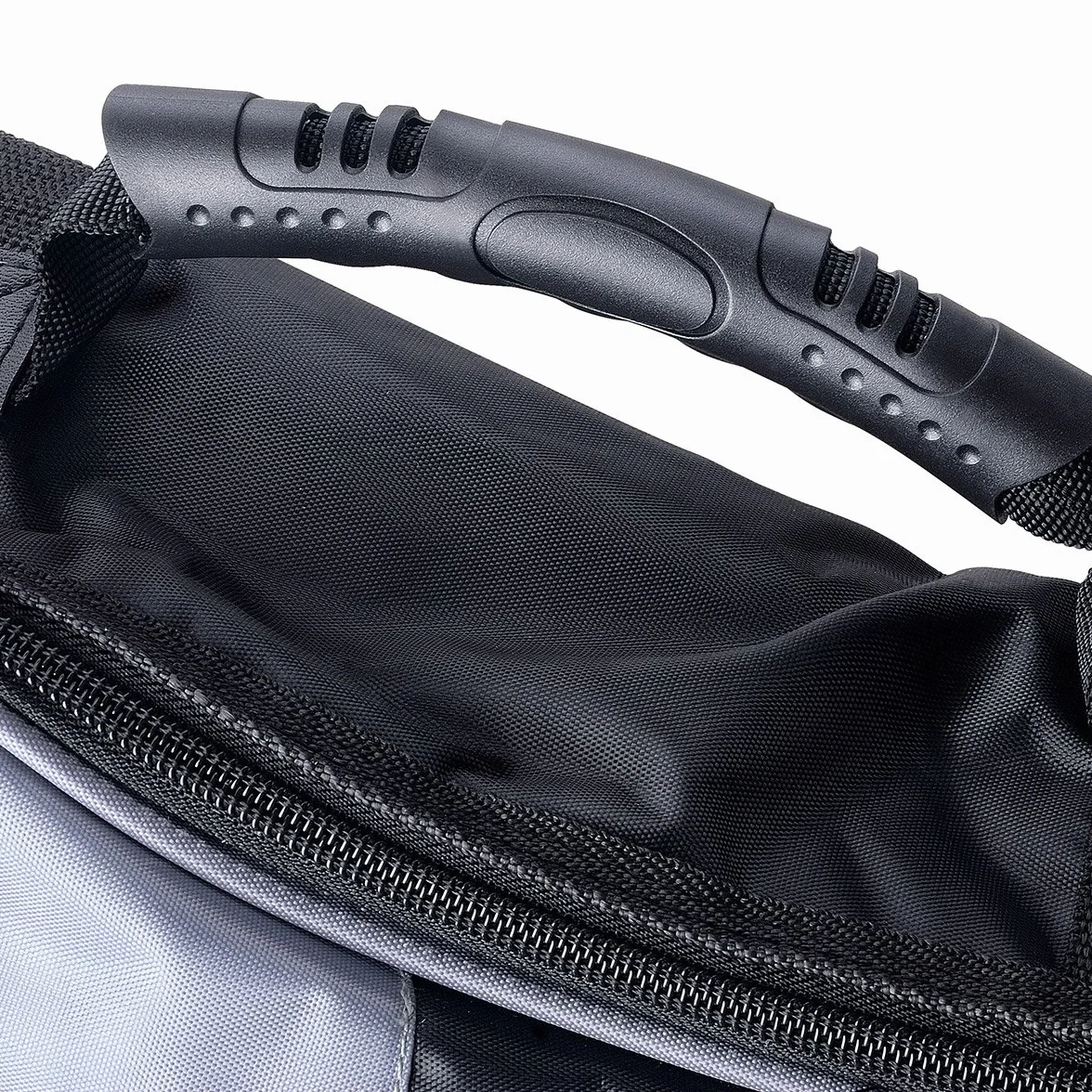 Soundsation PGB-10 CG - Custodia per chitarra classica 3/4, 100 x 41 x 13 cm, colore: Nero/Grigio