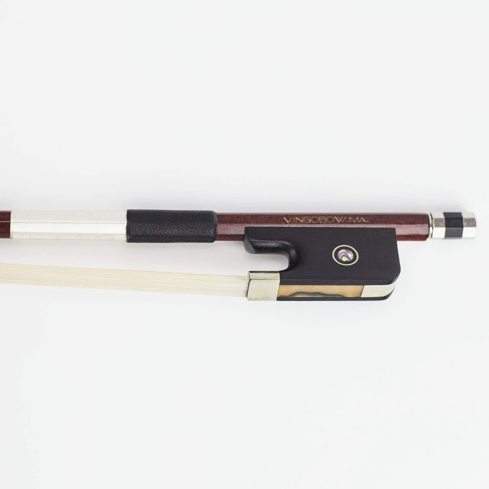 Carbon Fiber Core Hybrid pernambuco pelle viola Bow. Naturale crine di cavallo, caldo e Mellow Sound, tutti i pezzi professionale montato