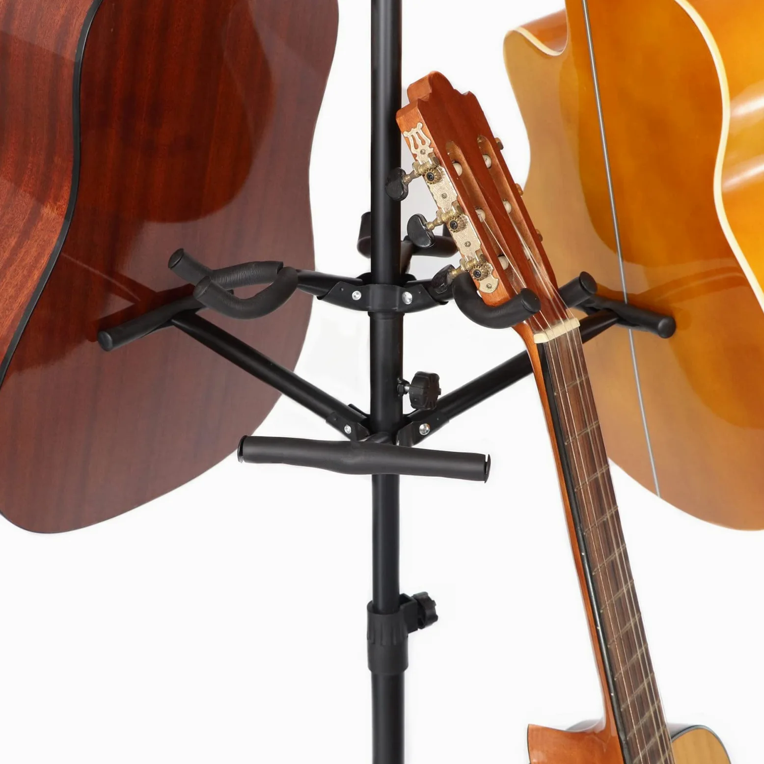 Supporto universale pieghevole per chitarra, robusto supporto verticale per riporre ed esporre strumenti musicali