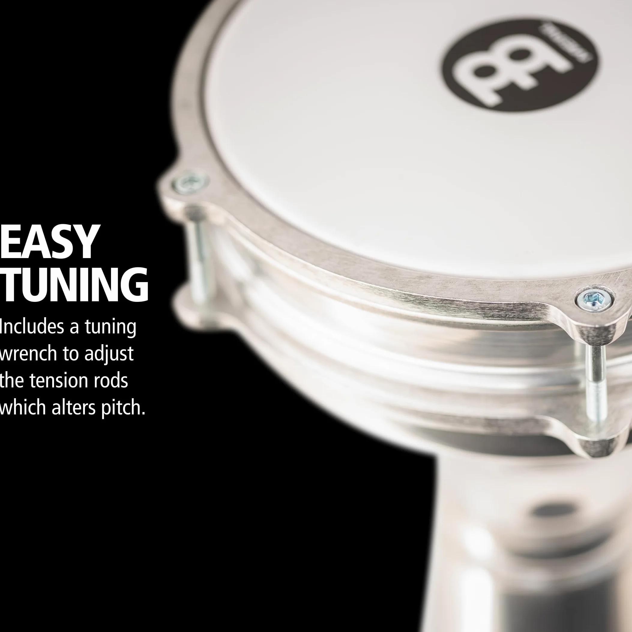 Meinl Percussion HE-104 Darbuka in Alluminio