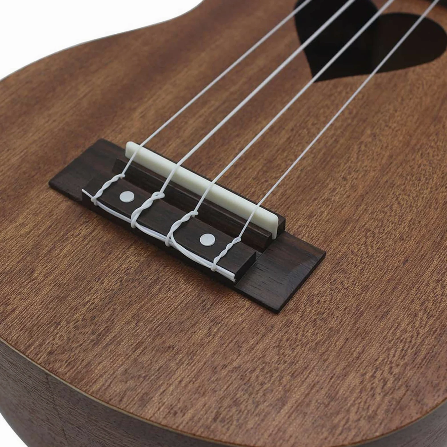 Ukulele da concerto Piccolo Ukulele Hawaiano Chitarra Ukulele in Legno Lucido Strumento Per Principianti Ukulele a 4 Corde