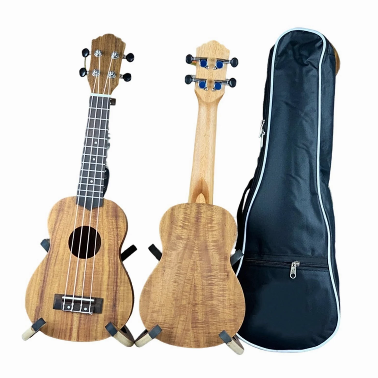 Ukulele Da 21 Pollici Realizzato Interamente In Legno Di Acacia Con Imbottitura In Cotone Strumento Musicale Professionale A Quattro Corde Ukulele
