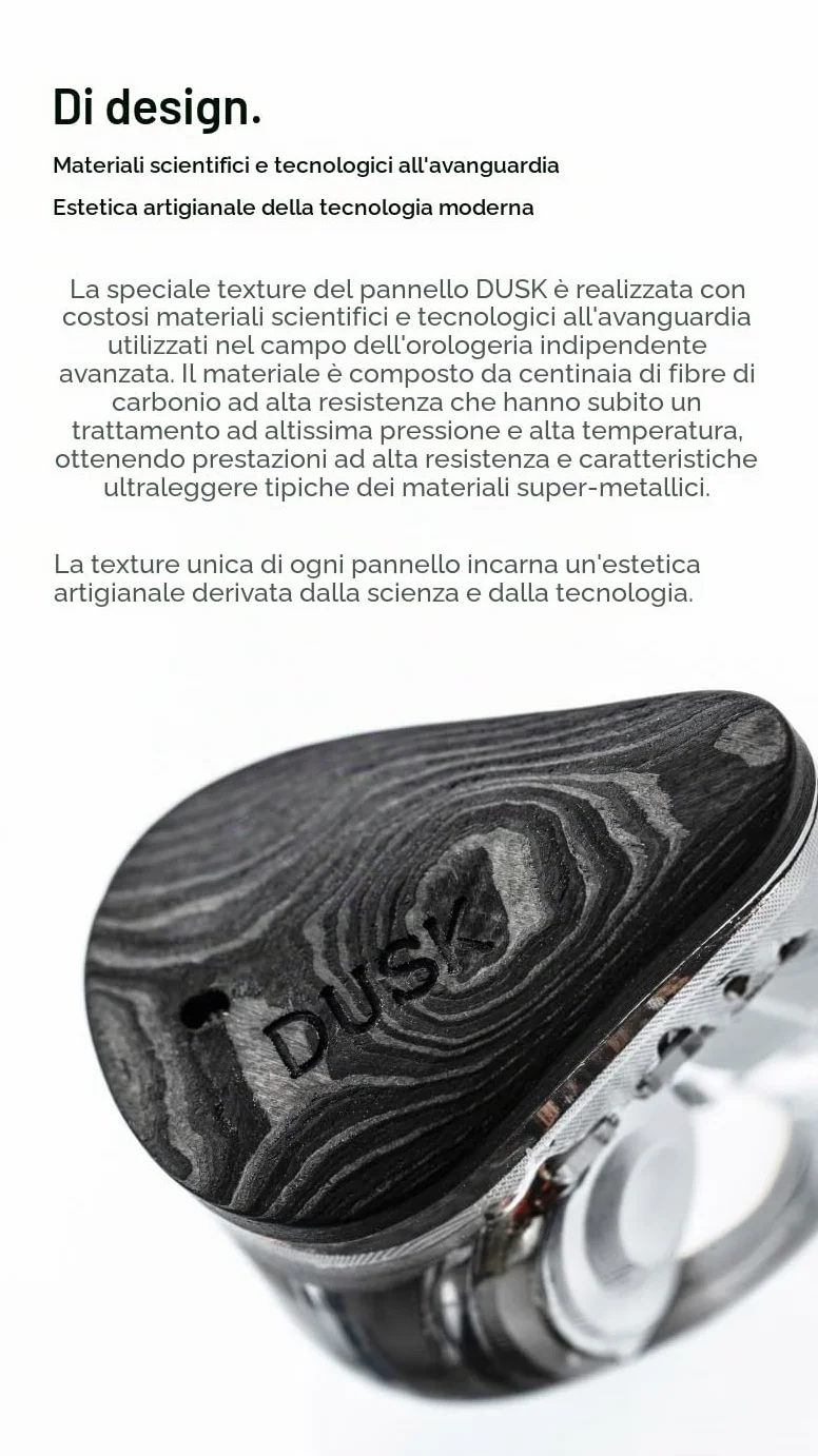 Moondrop Crinacle Dusk IEMs 2DD+2BA+2Planar Cuffie con 0,78 2 Pin 3,5mm/USB-C Plug