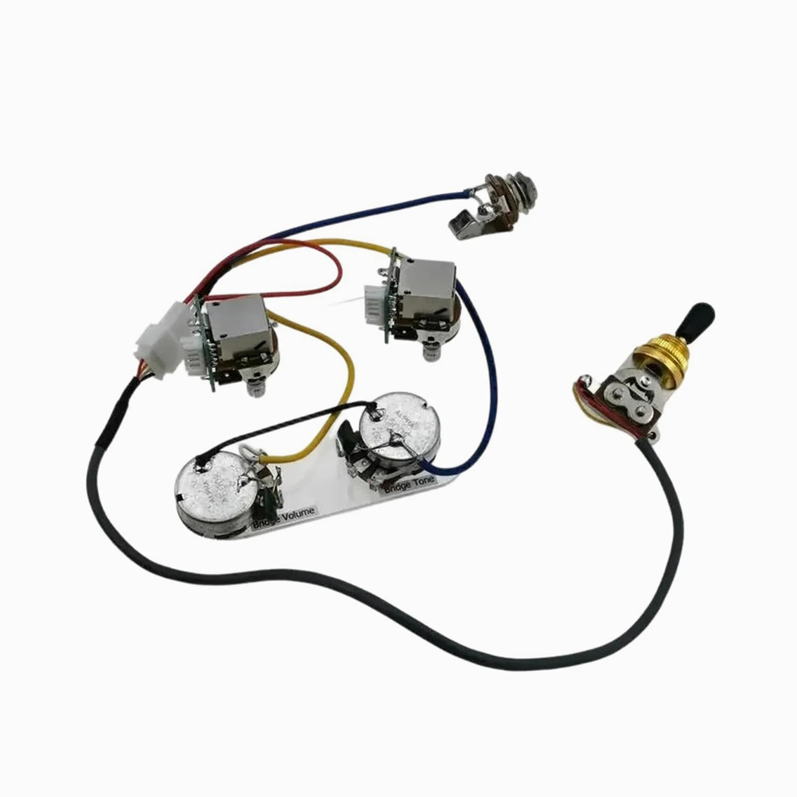 Cablaggio professionale per chitarra Kit Di Cablaggio Push Pull Pickup Per Chitarra Alnico A Doppia Bobina Professionale Per Strumenti Musicali(9)